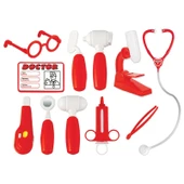 Çantalı Doktor Seti Kırmızı thumbnail 1