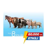 Puhu Elektrikli Çit Cihazı (8 Joule = 80.000 M) thumbnail 6