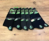 6 Lı Dündar Bambu Koku Yapmayan Erkek Mevsimlik Sonbahar Kış Dikişsiz Soket Çorap 40 - 44 No - 5