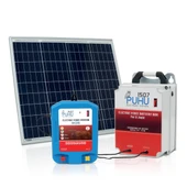 Puhu Ecos Güneş Enerjili Elektrikli Çit Cihazı (8 Joule) (60W Panel + 12V/42Ah Jel Akü) thumbnail 1