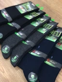 6 Lı Dündar Bambu Koku Yapmayan Erkek Mevsimlik Sonbahar Kış Dikişsiz Soket Çorap 40 - 44 No - 6