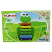 Ahşap Kurbağa Figürlü Ksilofon thumbnail 2