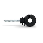 Puhu Siyah Elektrikli Çit İzolatör 52 mm 50 Ad. (Orta Dayanımlı PP) thumbnail 1