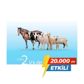 Puhu Güneş Enerjili Elektrikli Çit Cihazı (2 Joule) (20W Panel + 12V/14Ah Jel Akü) thumbnail 6