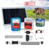 Puhu Ecos Eko Model Kuruluma Hazır Elektrikli Çit Sistemi (20 Dönümlük) (4 Joule) thumbnail 1