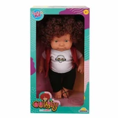 Kıvırcık Saçlı Curly Bebek 35 cm thumbnail 5