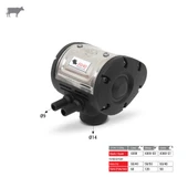 Melasty Süt Sağma Makinesi İnek Pulsatör (Inox Kapak) (60/40-60) - 1