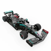 1:12 Mercedes AMG F1 W11 EQ Performance Uzaktan Kumandalı Araba thumbnail 2
