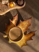 Çınar Handmade Kahve Fincanı Sarı-150 ml. - 7