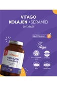 VİTAGO Premium Hidrolize Kolajen 30 Tablet thumbnail 4