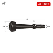 Melasty Keçi Meme Lastiği (Kauçuk Memelik - 4 lü Paket) thumbnail 1