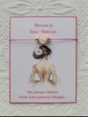 48 Adet Kişiye Özel Gül İnci Model Düğün Nikah Nişan Söz Kına Hatırası Dağıtmalık Hediyelik Bileklik thumbnail 2