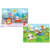 Fisher Price Baby City Fun & Picnic 2’si 1 Arada Puzzle thumbnail 2