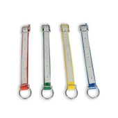 Melasty Küçükbaş Boyun Kayışı Delikli Derili (Mavi - 60 cm) thumbnail 1