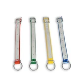 Melasty Küçükbaş Boyun Kayışı Delikli Derili (Kırmızı - 60 cm) thumbnail 1