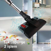 Arnica Süpürgelere Uygun Aquamop Süpürge & Mop Dual Başlık thumbnail 4