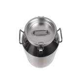 Melasty Süt Sağma Makinesi Paslanmaz Süt Güğümü (40 Litre İki Kulplu Kapaklı Ø208 mm Geniş Ağız) thumbnail 2