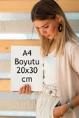 Dikkat Köpek Var Uyarı Levhası 3 mm Mdf 20x30 cm - 2