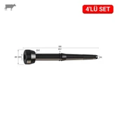 Melasty Kunter Uzun Meme Lastiği (Kauçuk Memelik - 4 lü Paket) thumbnail 1