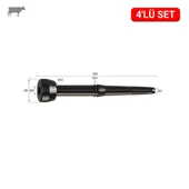 Melasty Ceren Uzun Meme Lastiği (Kauçuk Memelik - 4 lü Paket) thumbnail 1