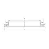 Melasty Süt Sağma Makinesi 30 Litre Etekli Güğüm Kapak Contası thumbnail 2