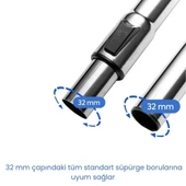 Arnica Süpürgelere Uygun Aquamop Süpürge & Mop Dual Başlık thumbnail 3