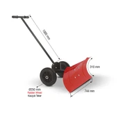 Melasty Ekonomik Kar Küreme ve Gübre Sıyırıcı thumbnail 4