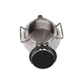 Melasty Süt Sağma Makinesi Paslanmaz Süt Güğümü (20 Litre İki Kulplu Kapaklı 208 mm Geniş Ağız) thumbnail 2