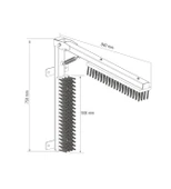 Melasty Mekanik Küçükbaş Hayvan Kaşıma Fırçası thumbnail 2