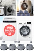 4'lü Çamaşır Makinesi Stoper Seti Gürültü ve Titreşim Önleyici Çamaşır Makinesi Pedleri Ayaklık - 5