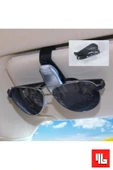 Araç İçi Mandallı Gözlük Tutucu Kart Tutacağı Klips Opp Portatif Kolay Kullanım thumbnail 2