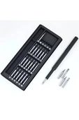 25 Parça Çok Fonksiyonlu Hassas Tornavida Seti – Telefon Tablet Elektronik Tamir Tornavida Seti thumbnail 5