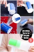 5 Adet Yıkanabilir Kedi Tüy Toplama ve Köpek Tüy Toplama Toz Pratik Toplama Rulosu Aparatı thumbnail 3