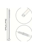 2 Adet Paslanmaz Çelik Pipet Temizleme Fırçası, Stanley 40/30/20 oz Uyumlu,Pipet Temizleme Aracı thumbnail 3
