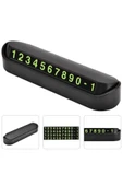 Araç Içi Park Telefon Numarası Oto Cam Kartı Fosforlu Numaratör (2 ADET) thumbnail 2