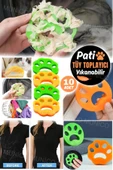 10 Adet Pet Kürk Toz Filtrele Tiftik Pati Tasarımlı Tüy Toplama Evcil Hayvan Tüy Toplayıcı Uzun Süre thumbnail 6