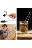Bitki Çayı Süzgeci Maşalı Çelik Paslanmaz Bitki Çayı Demleme Süzgeci thumbnail 2