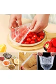 100’lü Pratik Tazeliği Koruyan Tencere ve Tabak Bonesi – Çok Amaçlı Plastik Ambalaj, Streç Kapak thumbnail 5