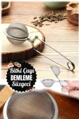 Bitki Çayı Demleme Süzgeci Çay İçin Çay Süzgeci – Kakao Pudra ve Şeker Eleği ile Çok Amaçlı Kullanım thumbnail 6