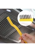 3 Adet Ocak Fırın Mangal Izgara Airfryer Temizliği Tel Pas Sökme Fırçası 3lü Yağ Temizleme Fırçası thumbnail 3