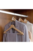 Askı Çoğaltıcı Dolap Içi Pratik Gömlek Elbise Tişört Kıyafet Düzenleyici Çoğaltıcı 10 Adet thumbnail 5