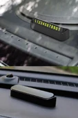 Araba Park Numaratörü Telefon Numarası Numaratör İçi Fosforlu Cam İçin Parktel Oto Otomobil Camı thumbnail 2