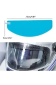 Biomak® Buğu Önleyici Motosiklet Kaskı Vizörü Su Geçirmez Dayanıklı Çizik Koruma Lens Filmi - 4