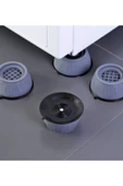 Çamaşır Makinesi Titreşim Önleyici Kaydırmaz Vantuzlu Ayak Stoper 4 Adet Kanepe Yatak Masa Yükseltme thumbnail 6