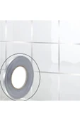 3 Adet 0.5 Cm Kalınlık Gümüş Fayans Arası Şerit Bandı 50 Metre Banyo Derzz Dekor Band (Lo) thumbnail 2