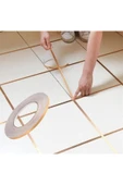 Biomak® 50 Metre Fayans Arası Şerit Dekoratif Yapışkan Renkli Dekor Su Geçirmez Sızdırmaz Altın Bant thumbnail 1