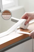 3.2M Banyo Küvet Mutfak Lavabo Su Sızdırmaz Bant Su Geçirmez Kenar Bandı Sızdırmazlık Tamir Beyaz thumbnail 6