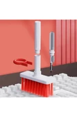 Bilgisayar Temizleme Fırçası Klavye Kulaklık Temizleme Seti Dizüstü Bilgisayar Aralığı Toz Alma thumbnail 4