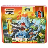 Matchbox Aksiyon Sürücüleri Volkanik Alanda Macera Oyun Seti HHW21 thumbnail 4