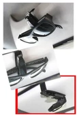Buffer® Araç Içi Mandallı Güneş Gözlüğü Kartvizit Tutacağı Klips Aparat - 1